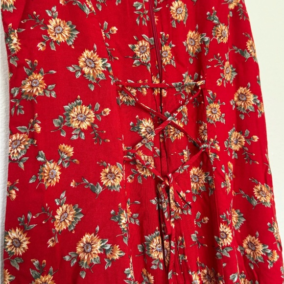 1990s My Michelle Red Sundress - Picture 3 of 5